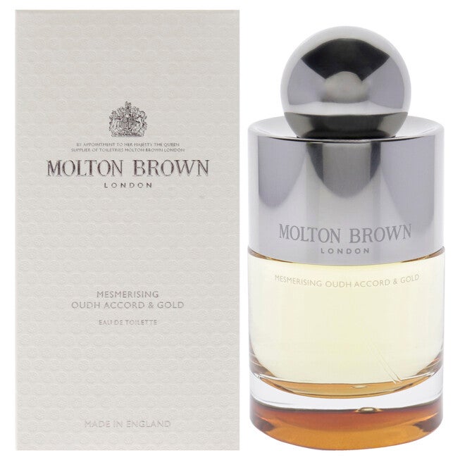 Mesmerising Oudh Accord and Gold by Molton Brown for Unisex - 3.3 oz EDT Spray, NA, hi-res image number null
