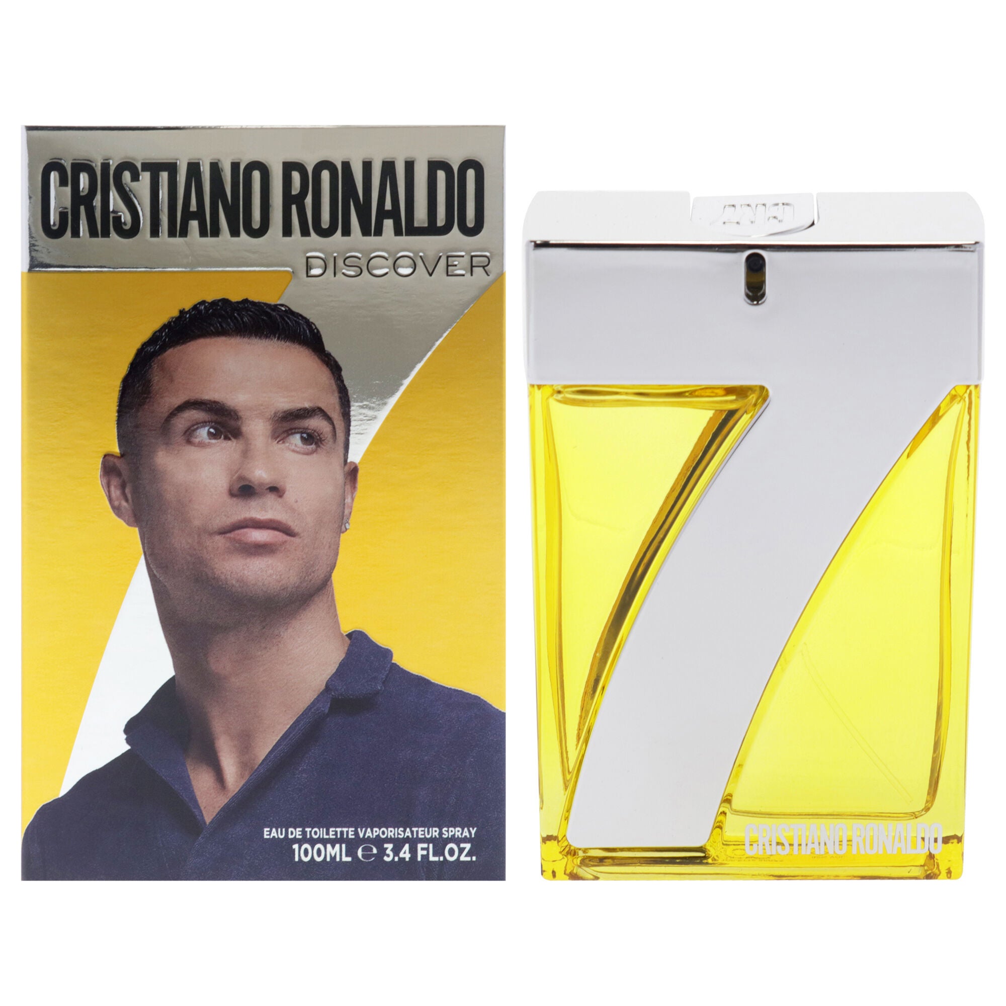 CR7 Discover by Cristiano Ronaldo for Men - 3.4 oz EDT Spray, See Description, hi-res image number 0