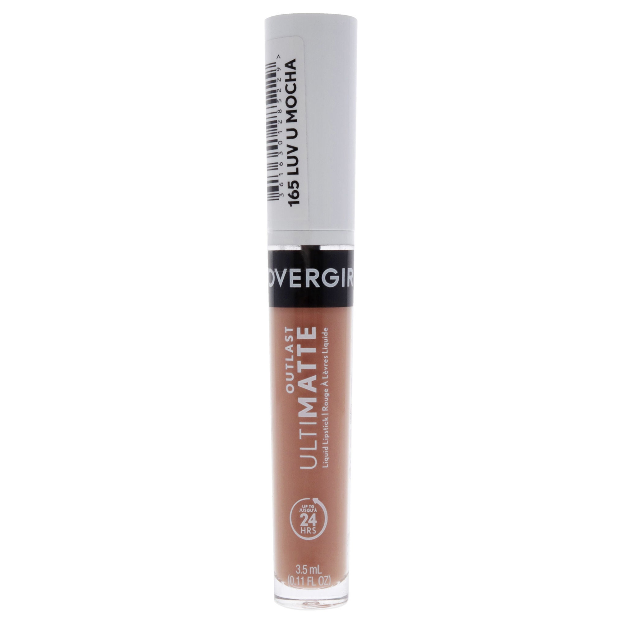 Outlast UltiMatte Liquid Lipstick - 165 Luv U Mocha by CoverGirl for Women - 0.11 oz Lipstick, See Description, hi-res image number 0