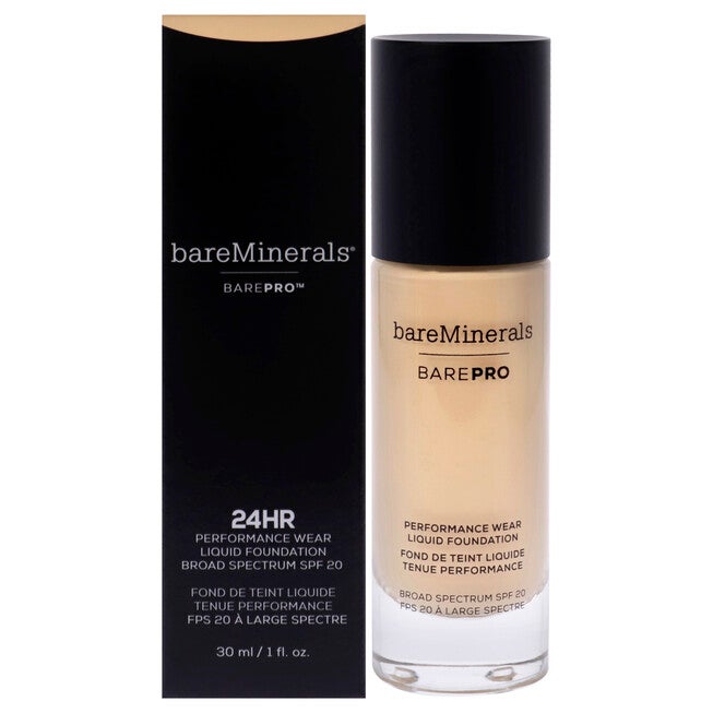 BarePro Performance Wear Liquid Foundation SPF 20 - 8 Golden Ivory by bareMinerals for Women - 1 oz Foundation, See Description, hi-res image number null