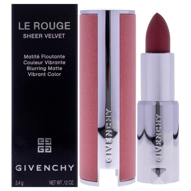 Le Rouge Sheer Velvet Matte Lipstick - 27 by Givenchy for Women - 0.12 oz Lipstick, NA, hi-res image number null