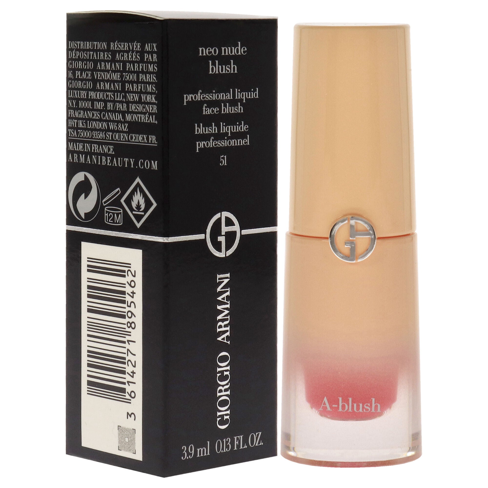 Neo Nude Liquid Face Blush - 51 by Giorgio Armani for Women - 0.13 oz Blush, See Description, alternate image number 1