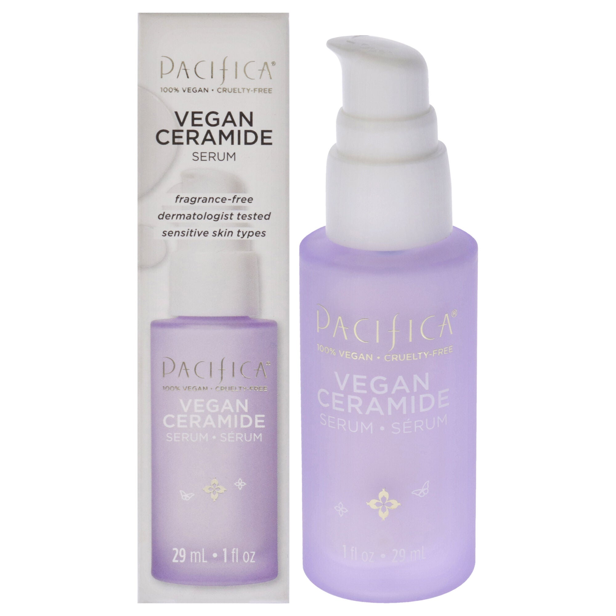 Vegan Ceramide Serum by Pacifica for Women - 1 oz Serum, See Description, hi-res image number 0