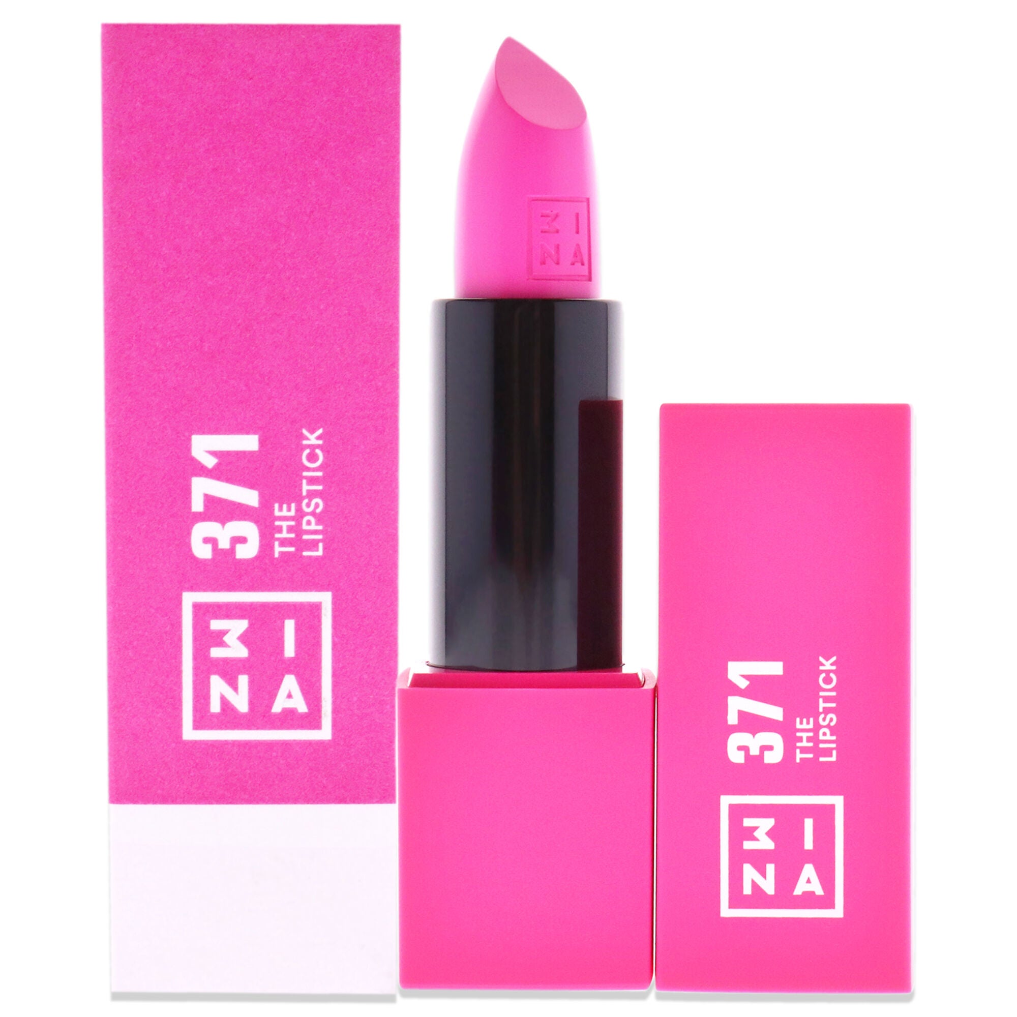 The Lipstick - 371 Hot Pink by 3INA for Women - 0.16 oz Lipstick, See Description, hi-res image number 0