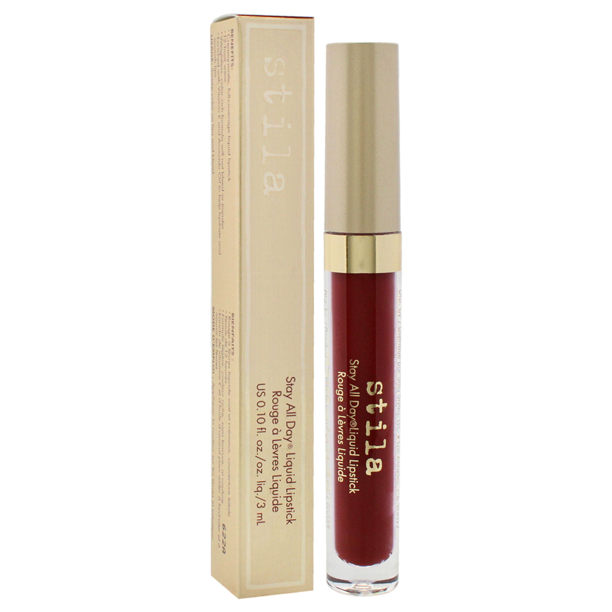 Stay All Day Liquid Lipstick - Rubino by Stila for Women - 0.1 oz Lipstick, See Description, alternate image number 1