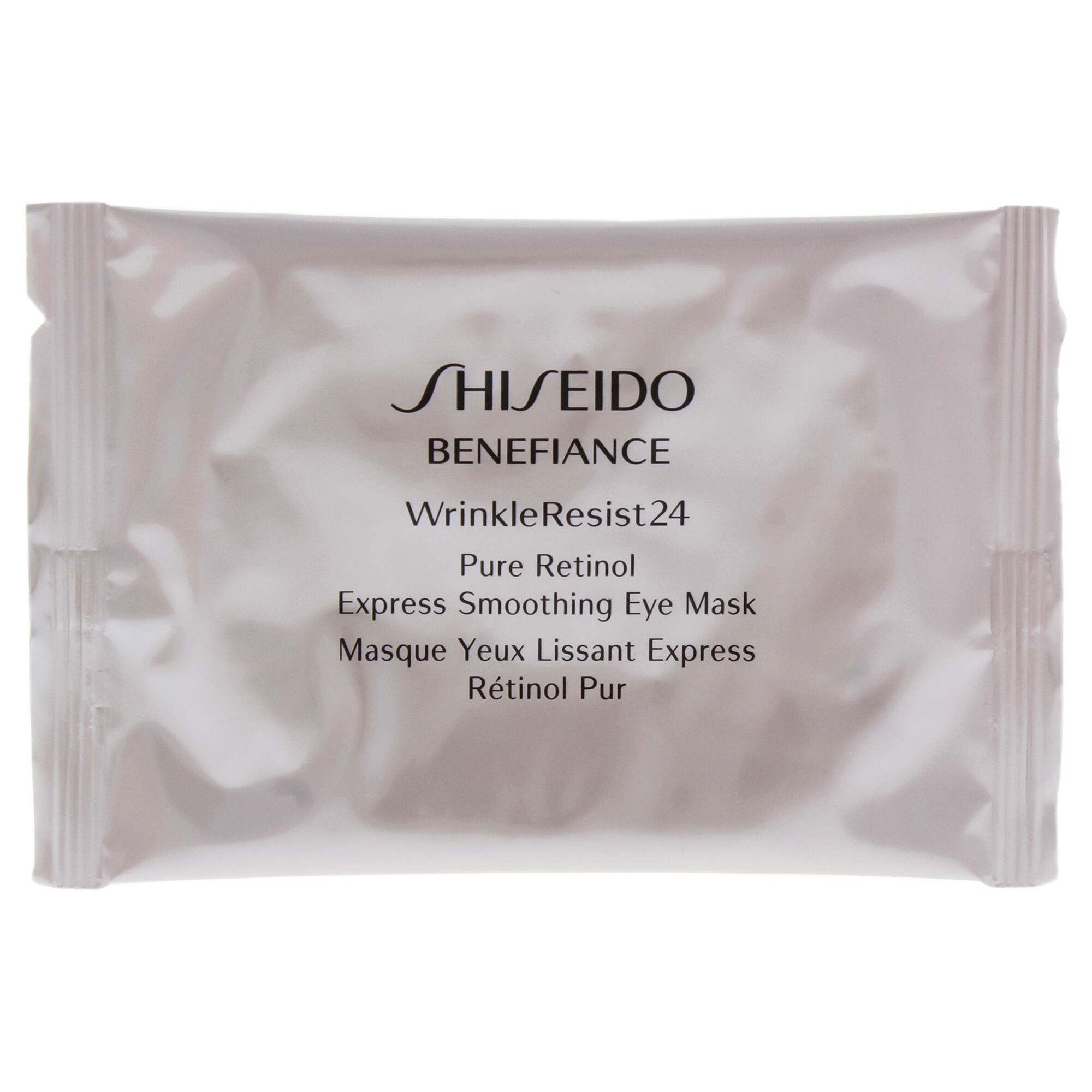 Benefiance WrinkleResist24 Pure Retinol Express Smoothing Eye Mask by Shiseido for Unisex - 12 Pc Sheets Eye Mask, See Description, alternate image number 1