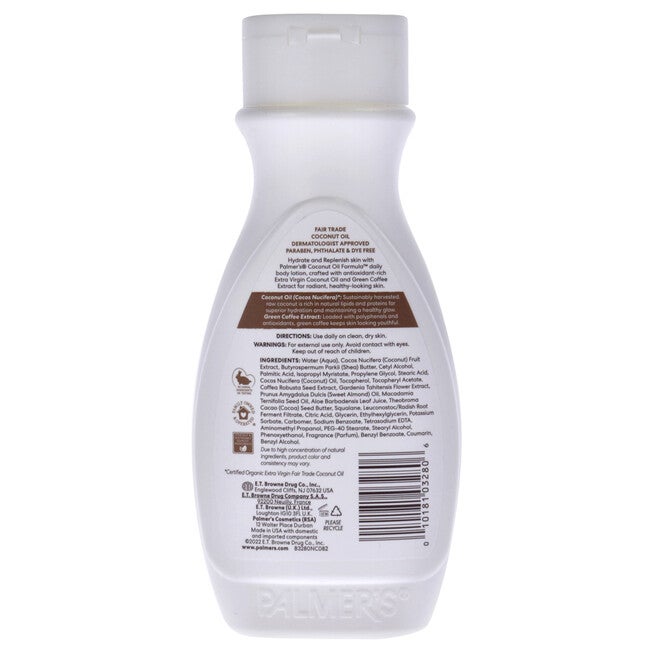 Coconut Hydrate Daily Body Lotion by Palmers for Unisex - 8.5 oz Body Lotion, , alternate image number null