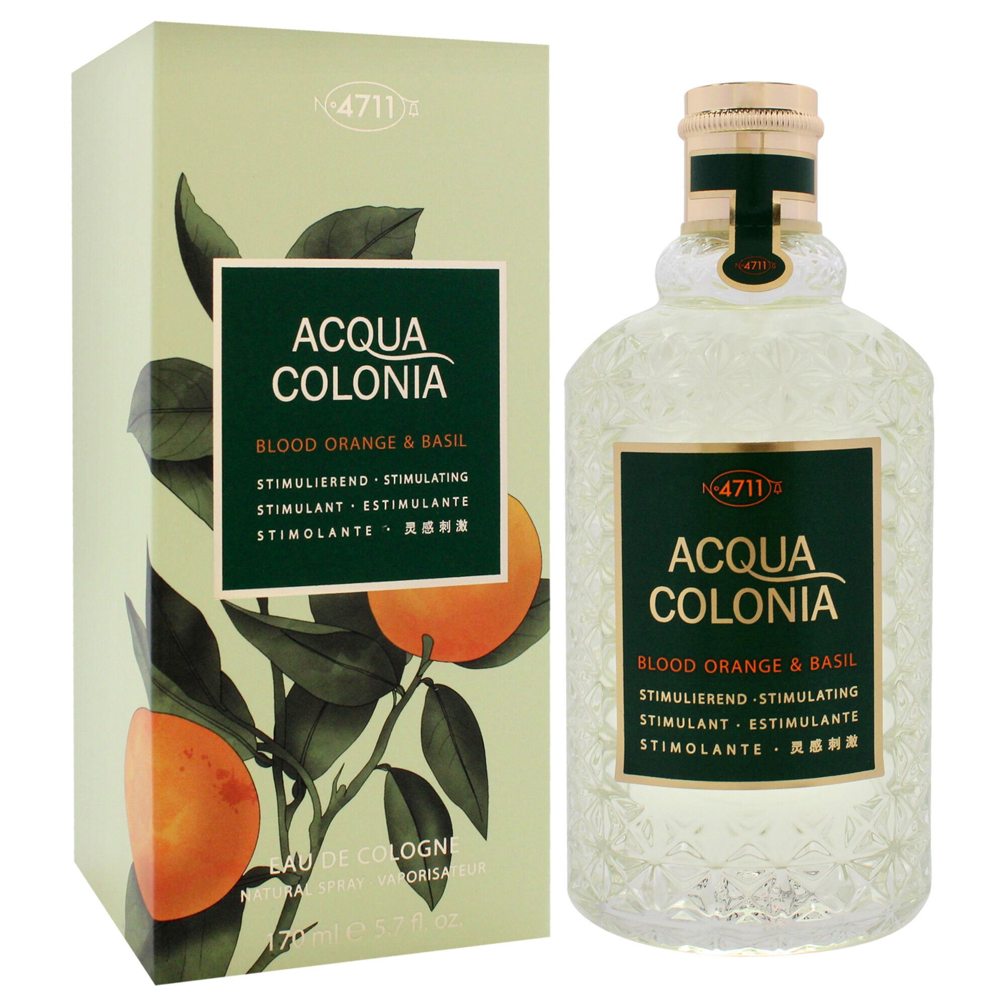 4711 Acqua Colonia - Blood Orange and Basil by Muelhens for Women - 5.7 oz EDC Spray, See Description, alternate image number 4