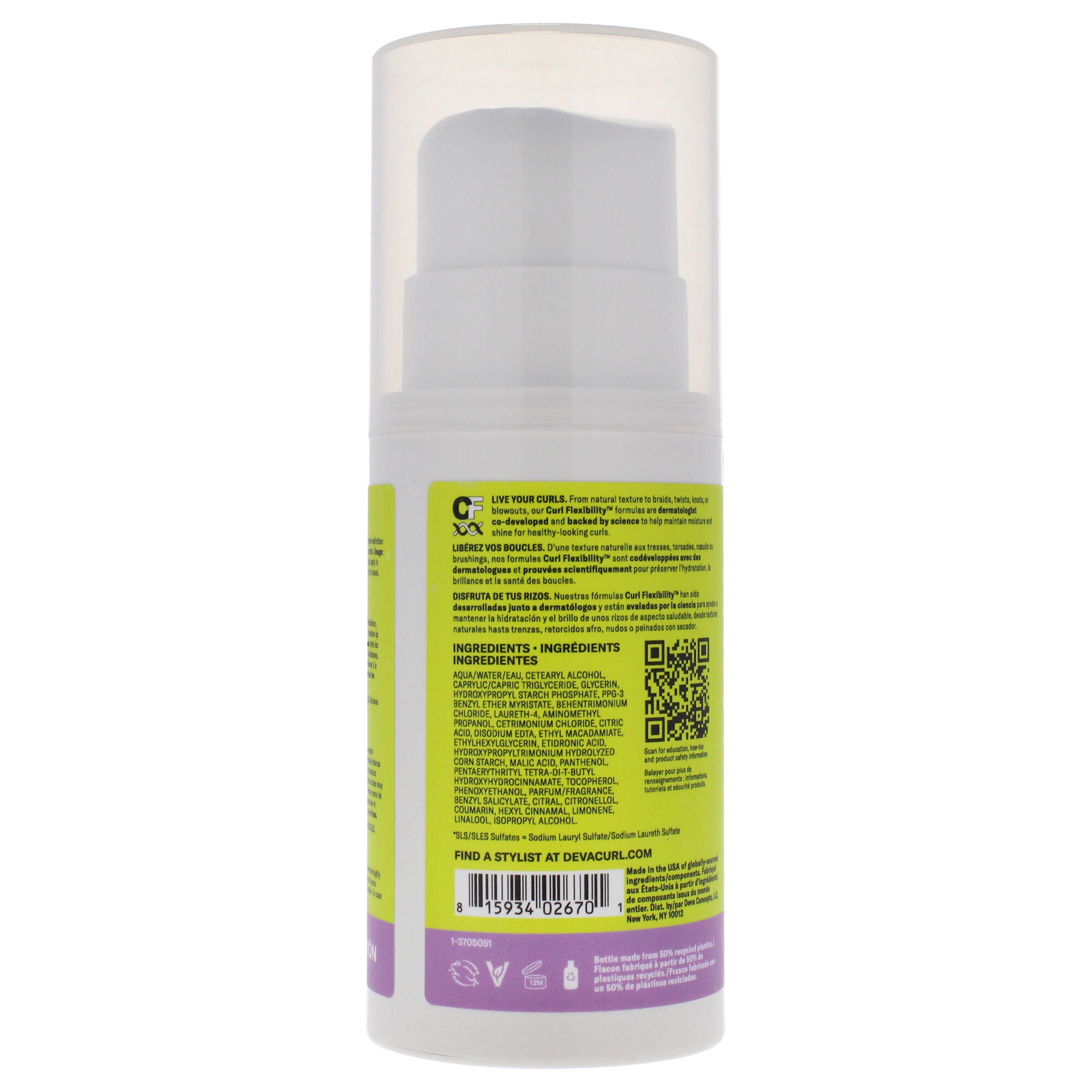 Super Cream-NP by DevaCurl for Unisex - 5.1 oz Cream, See Description, alternate image number 3