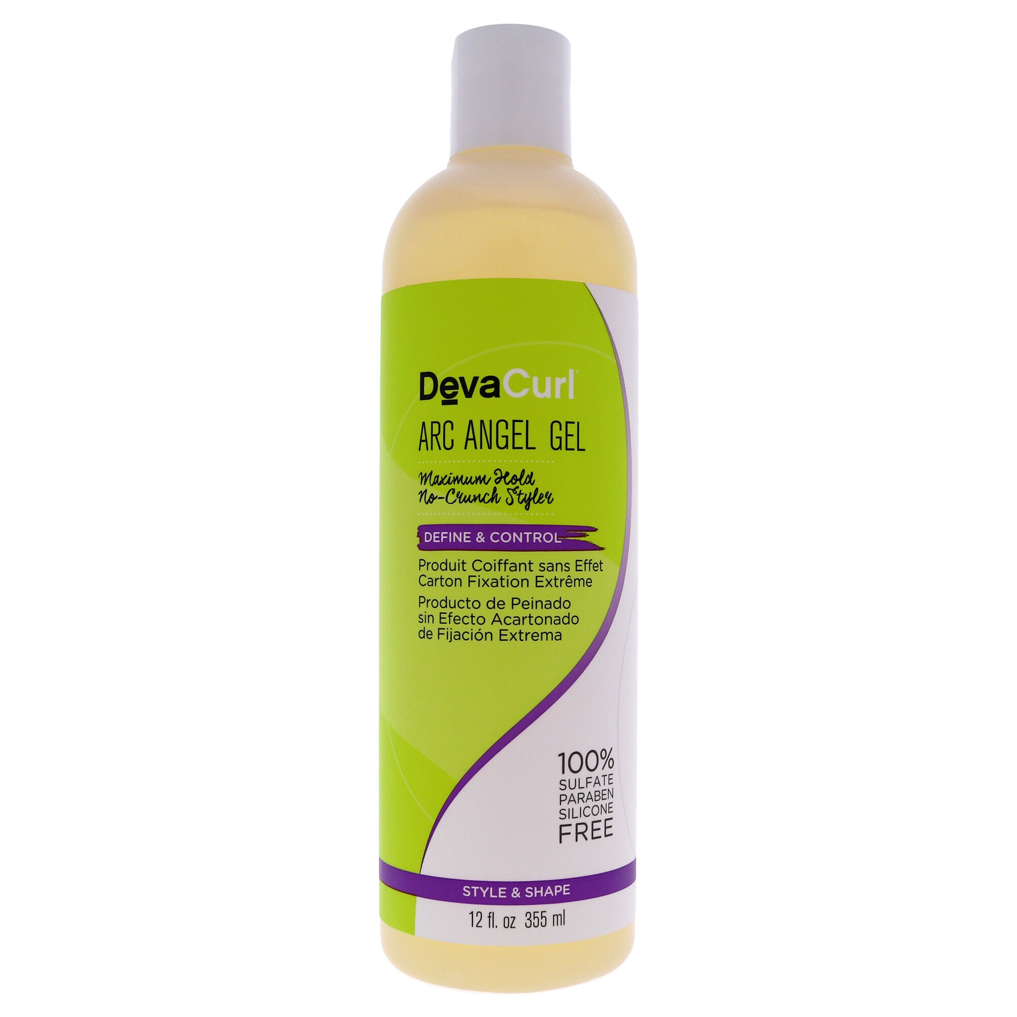 Arc AnGel Firm Hold Defining Gel by DevaCurl for Unisex - 12 oz Gel, See Description, hi-res image number 0