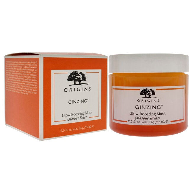 Ginzing Glow-Boosting Mask by Origins for Women - 2.5 oz Mask, , alternate image number null