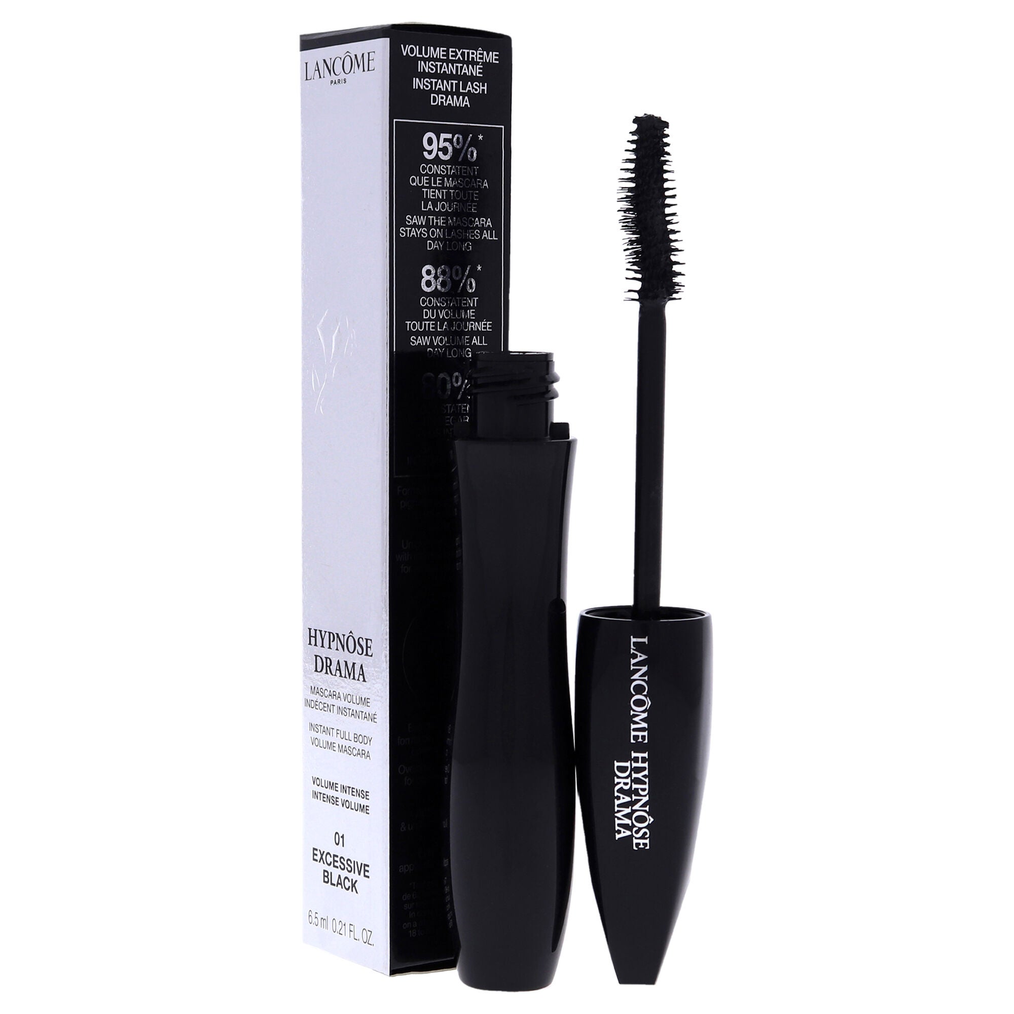 Hypnose Drama Instant Full Body Volume Mascara - 01 Excessive Black by Lancome for Women - 0.21 oz Mascara, See Description, alternate image number 3
