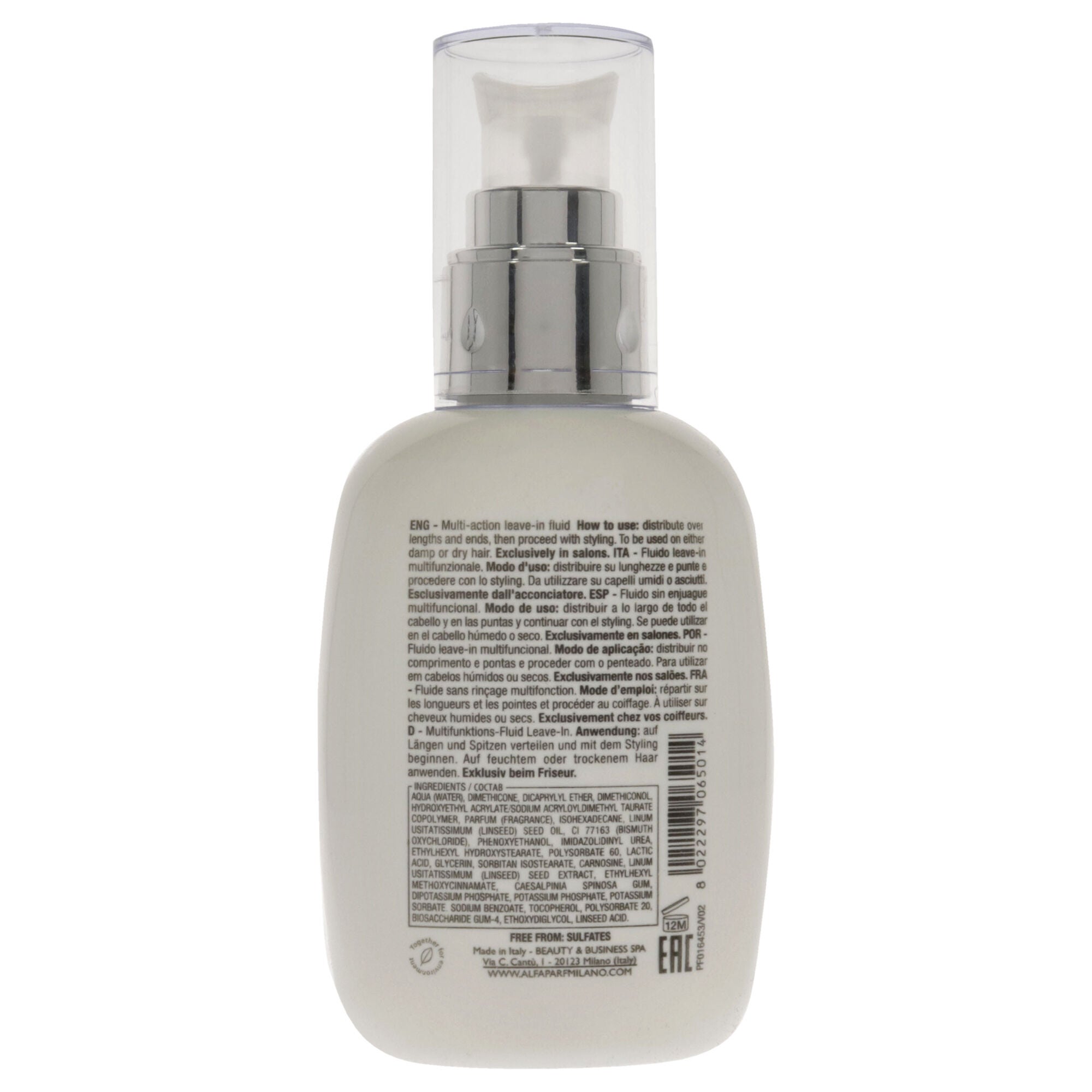 Semi Di Lino Diamond Extraordinary All-in-1 Fluid by Alfaparf Milano for Unisex - 4.23 oz Treatment, , alternate image number 3