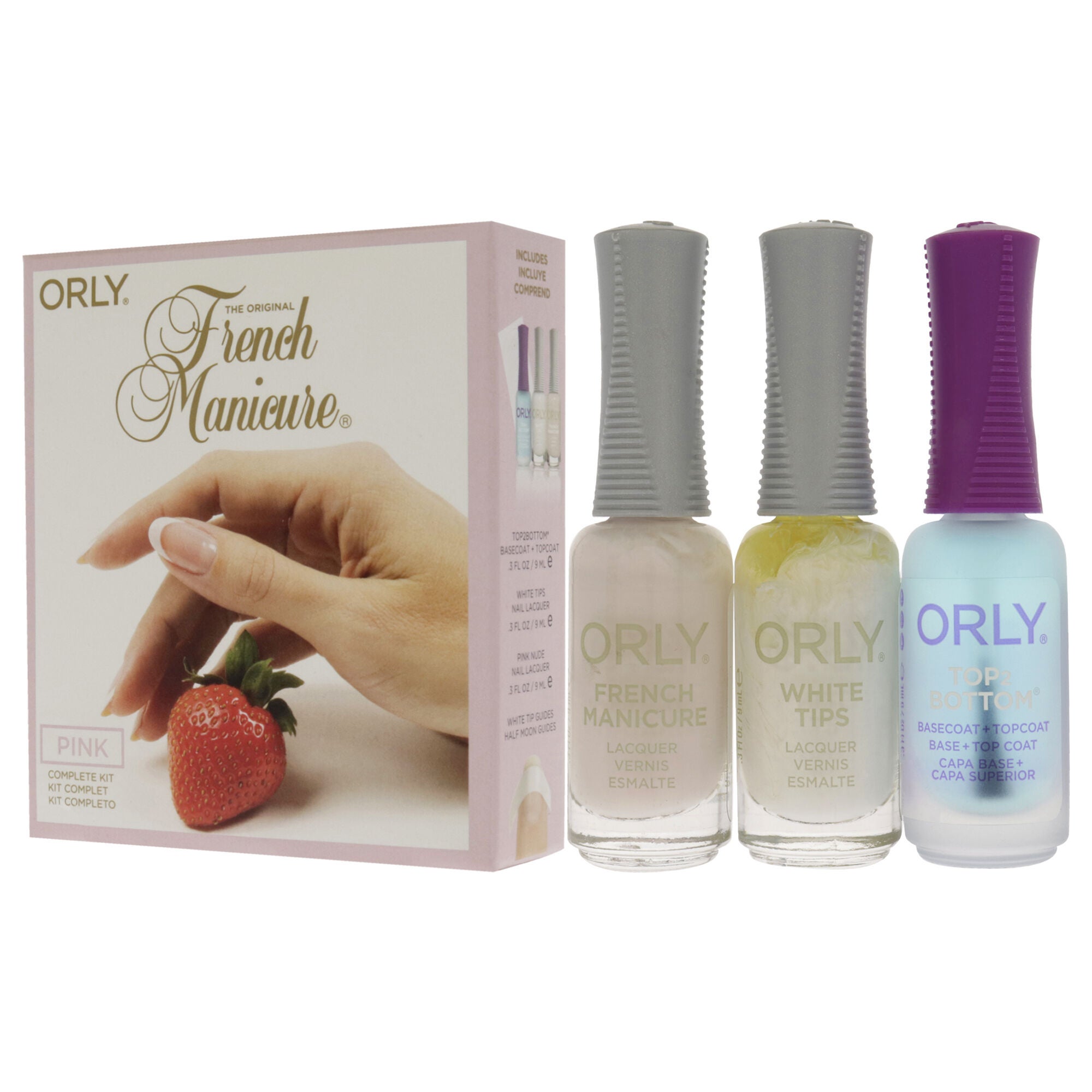The Original French Manicure Kit Pink by Orly for Women - 4 Pc Kit, See Description, alternate image number 3