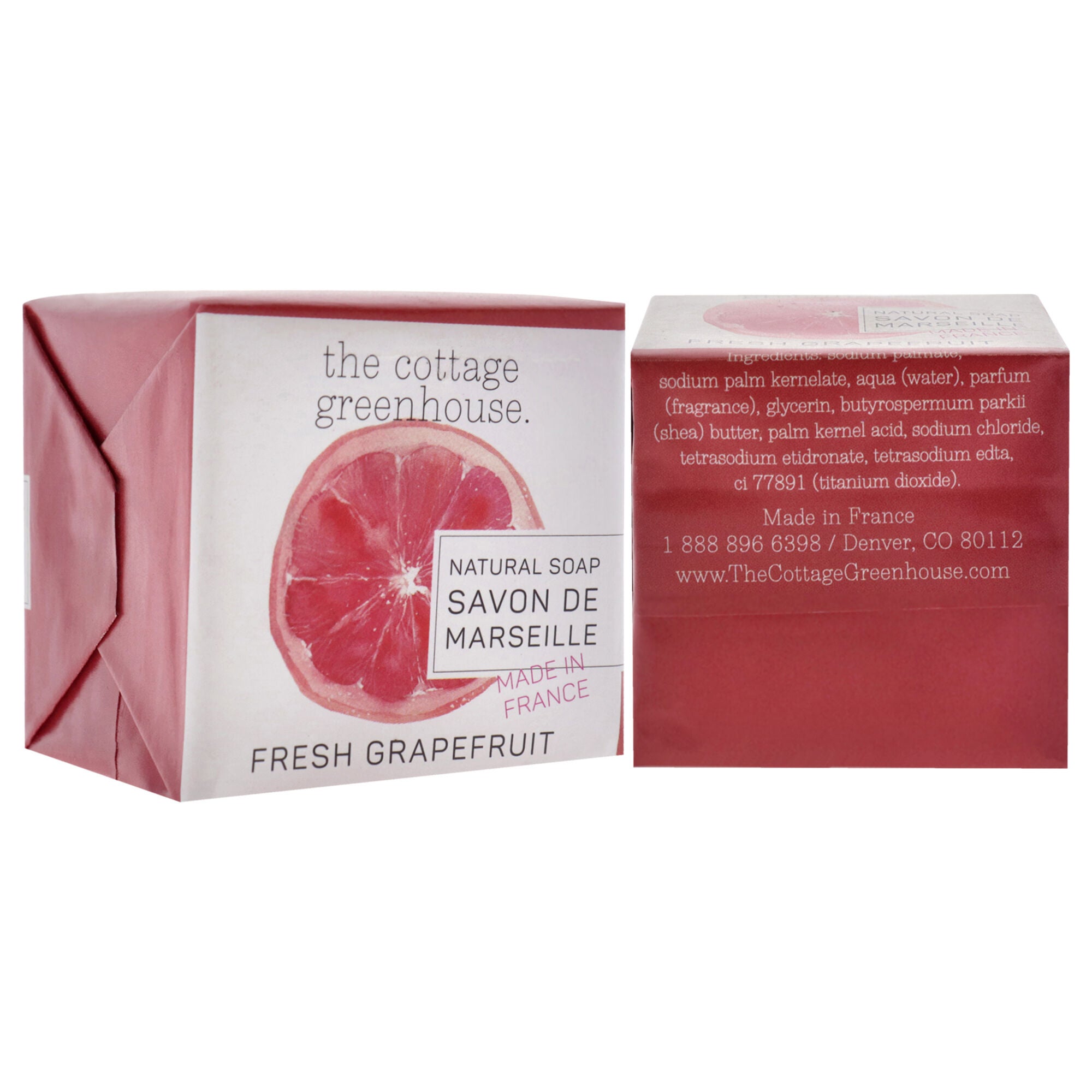 Fresh Soap - Grapefruit by The Cottage Greenhouse for Unisex - 3.5 oz Soap, See Description, alternate image number 2