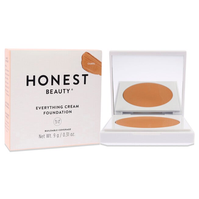 Everything Cream Foundation Compact - Camel by Honest for Women - 0.31 oz Foundation, NA, alternate image number null