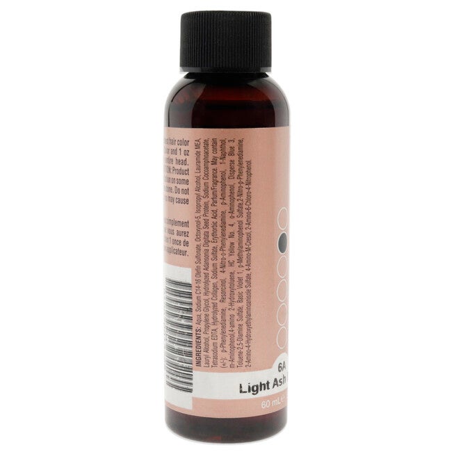 Watercolors BB Demi-Permanent Hair Color - 6A Medium Ash Brown by Tressa for Unisex - 2 oz Hair Color, NA, alternate image number null