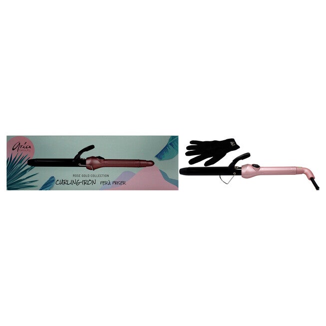 Curling Iron - Rose Gold by Aria Beauty for Women - 1 Inch Curling Iron, NA, hi-res image number null
