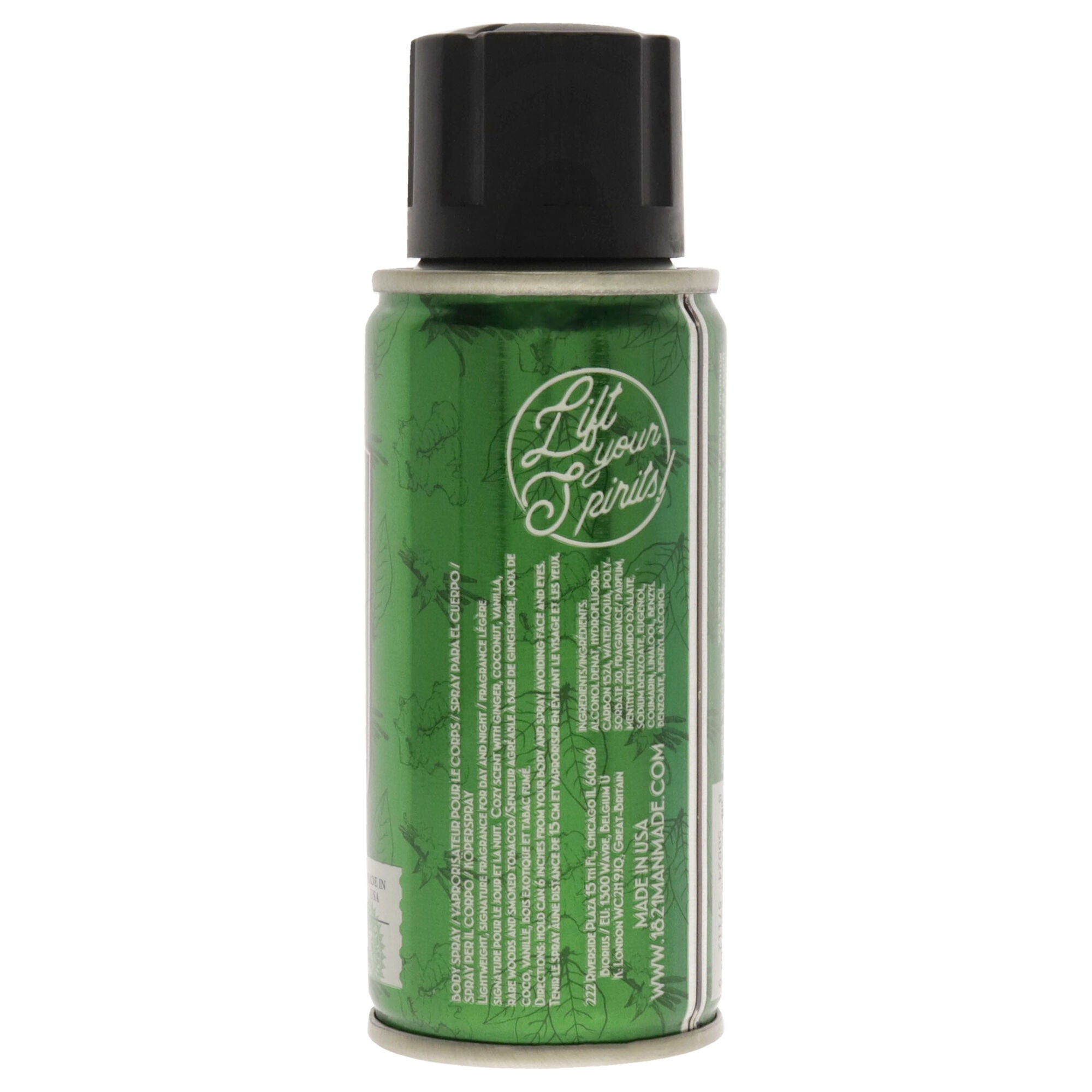 Spirits Spritzer - Spiced Vanilla by 18.21 Man Made for Men - 3.4 oz Body Spray, See Description, alternate image number 1