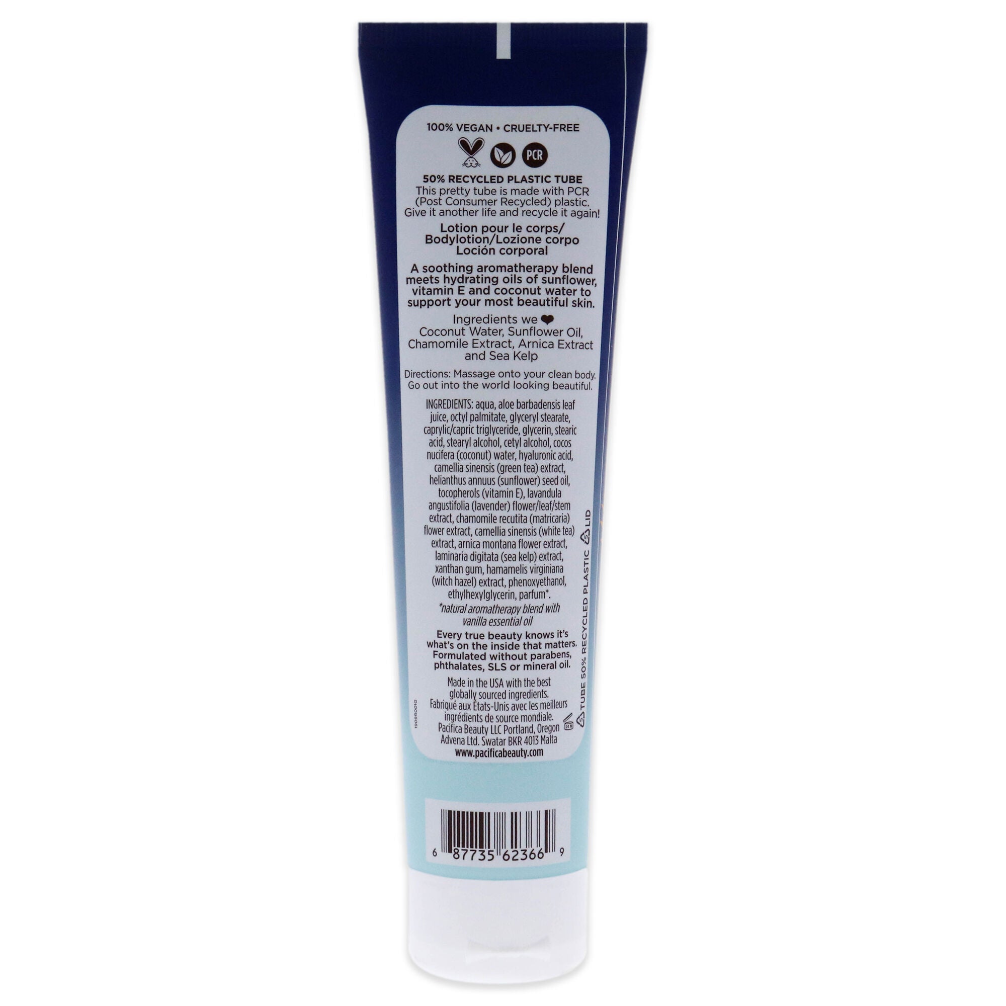 Coconut Cream Body Lotion by Pacifica for Unisex - 5 oz Lotion, See Description, alternate image number 2