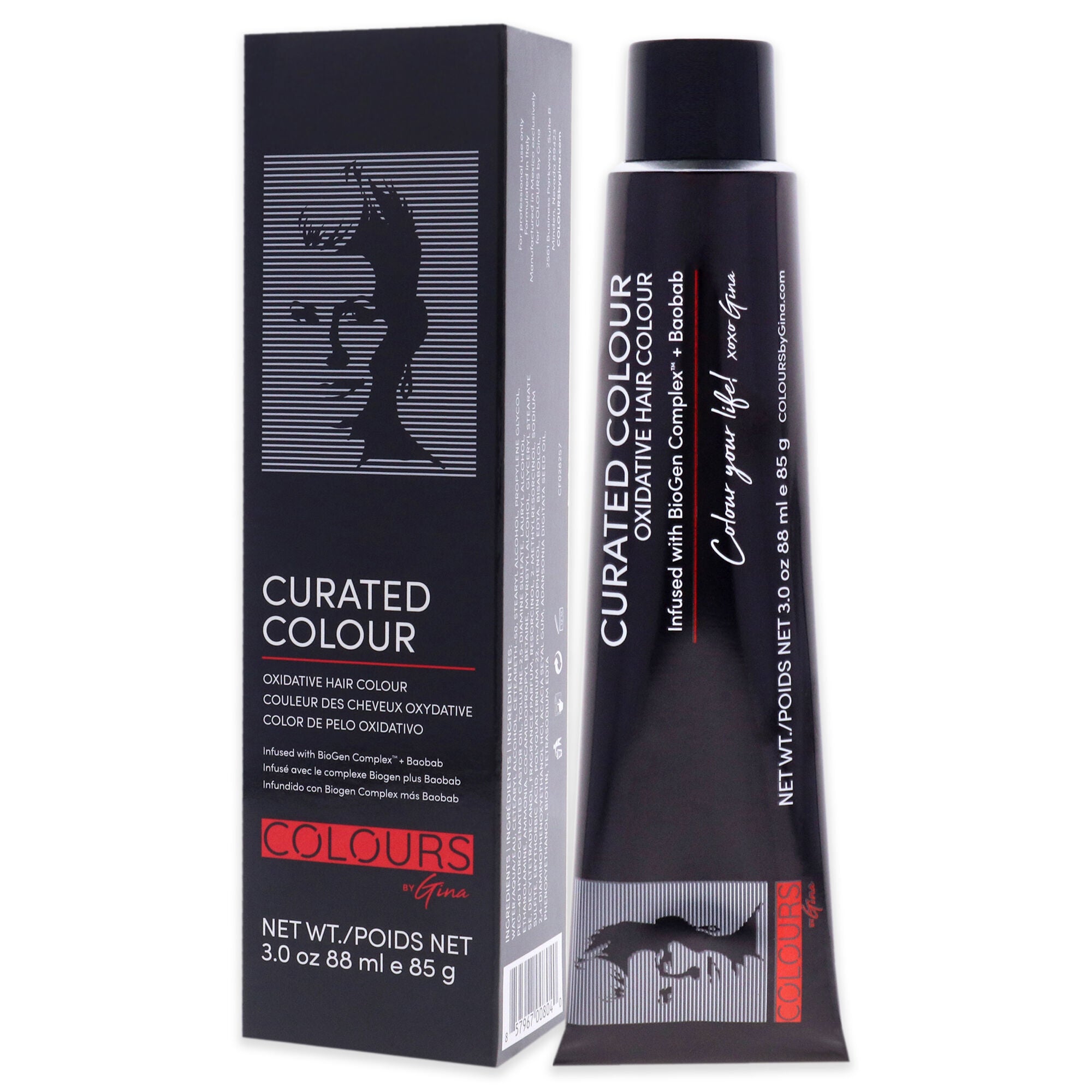 Curated Colour - 4.0-4N Natural Brown by Colours By Gina for Unisex - 3 oz Hair Color, See Description, alternate image number 3