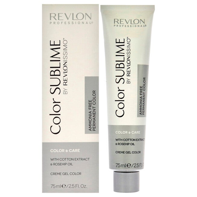 Revlonissimo Color Sublime - 6.12 Dark Ash Iridescent Blonde by Revlon for Unisex - 2.5 oz Hair Color, NA, hi-res image number null