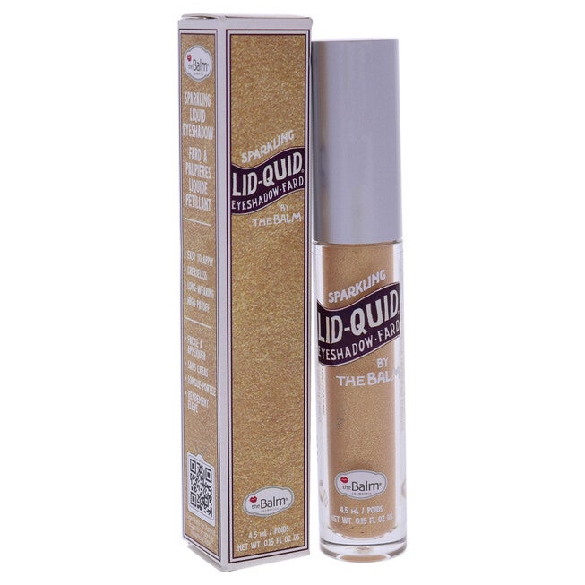 Lid-Quid Sparkling Liquid Eyeshadow - Champagne by the Balm for Women - 0.15 oz Eyeshadow, , alternate image number null