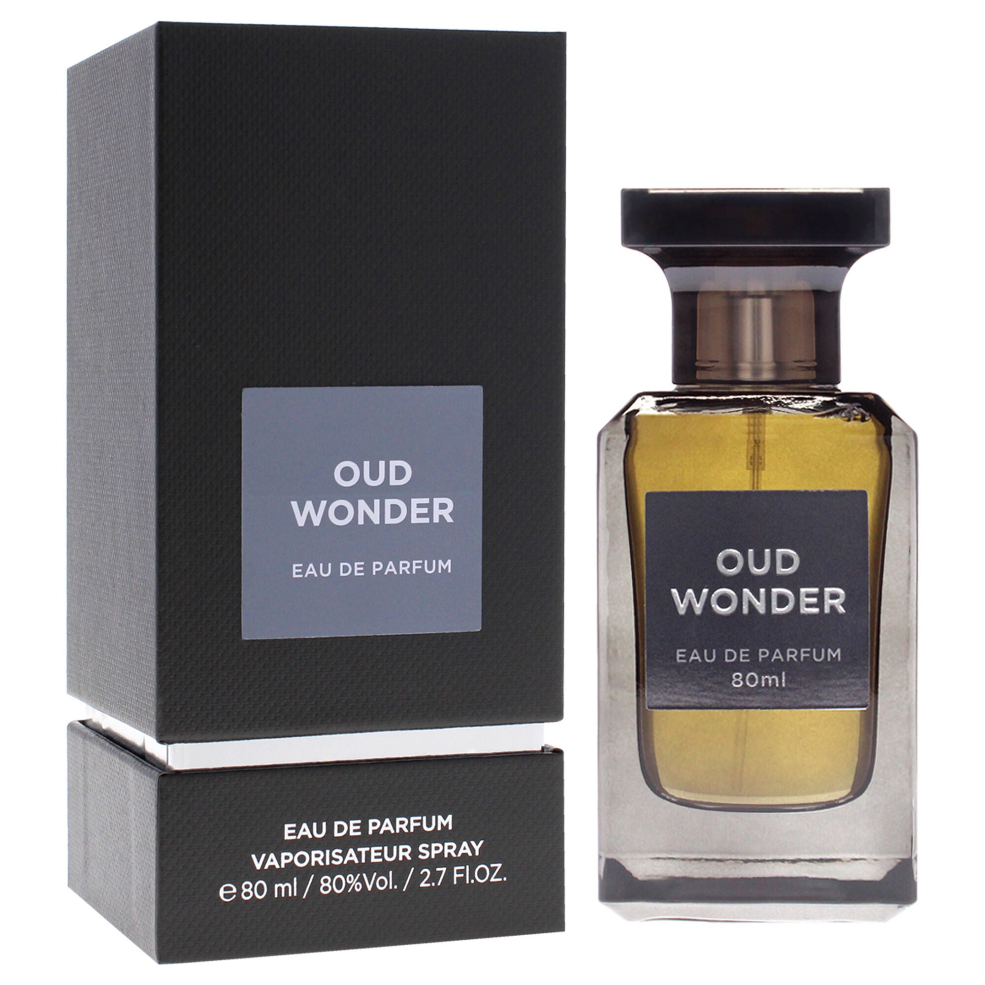 Oud Wonder by Fragrance World for Men - 2.7 oz EDP Spray, See Description, alternate image number 1