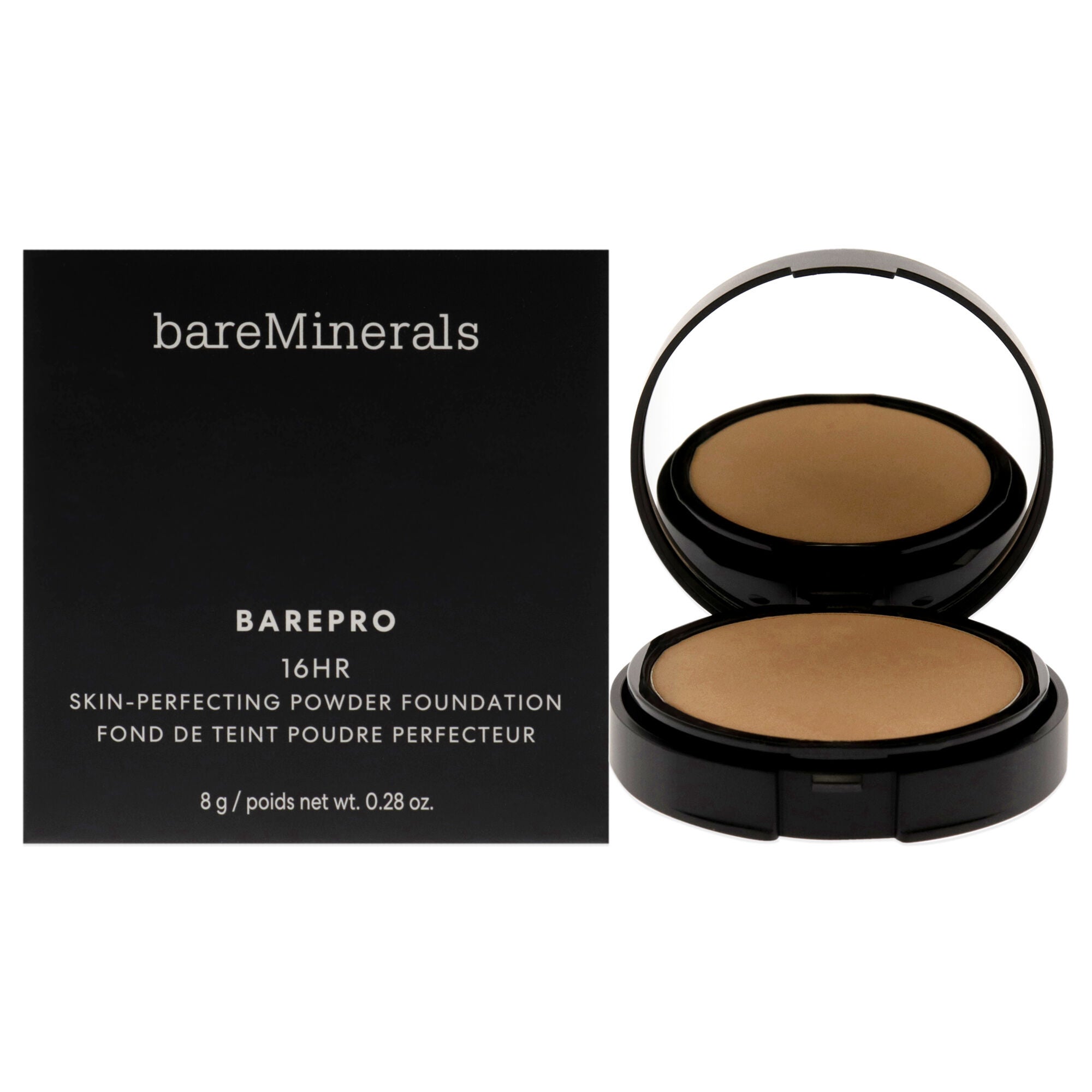Barepro 16HR Skin Perfecting Powder Foundation - 32 Cool Medium by bareMinerals for Women - 0.28 oz Foundation, See Description, hi-res image number 0