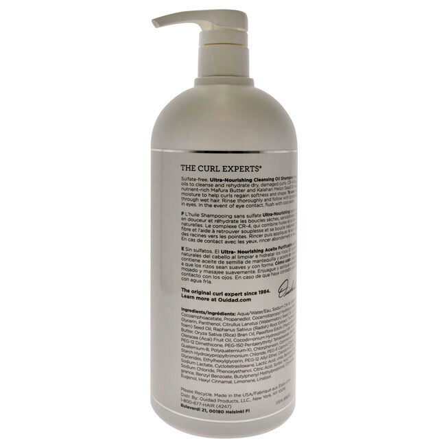 Ultra-Nourishing Cleansing Oil Shampoo by Ouidad for Unisex - 33.8 oz Shampoo, , alternate image number null