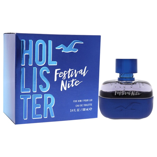 Festival Nite by Hollister for Men - 3.4 oz EDT Spray, NA, alternate image number null