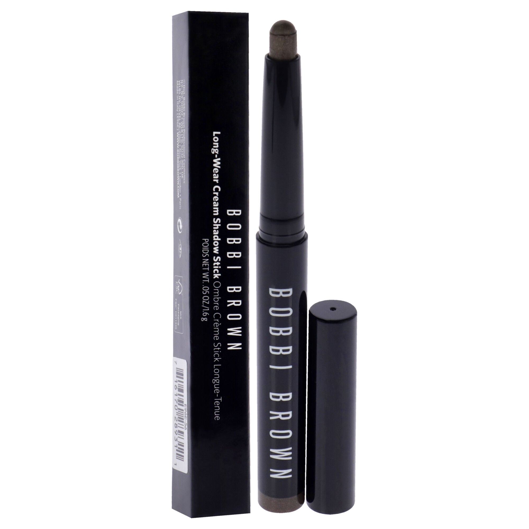Long-Wear Cream Shadow Stick - Forest Shimmer by Bobbi Brown for Women - 0.05 oz Eye Shadow, Brown, alternate image number 1