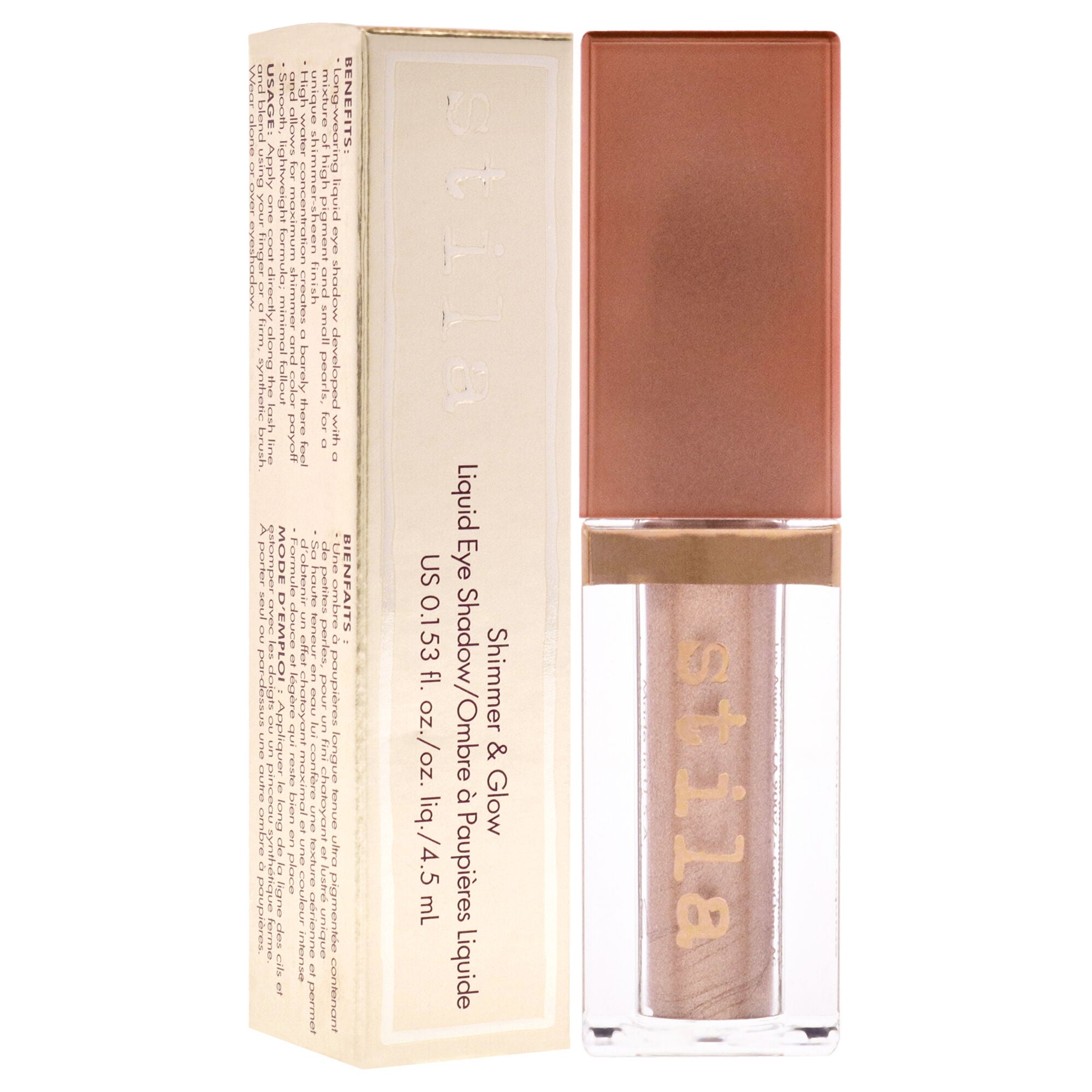 Shimmer and Glow Liquid Eye Shadow - Kitten by Stila for Women - 0.153 oz Eye Shadow, See Description, alternate image number 2