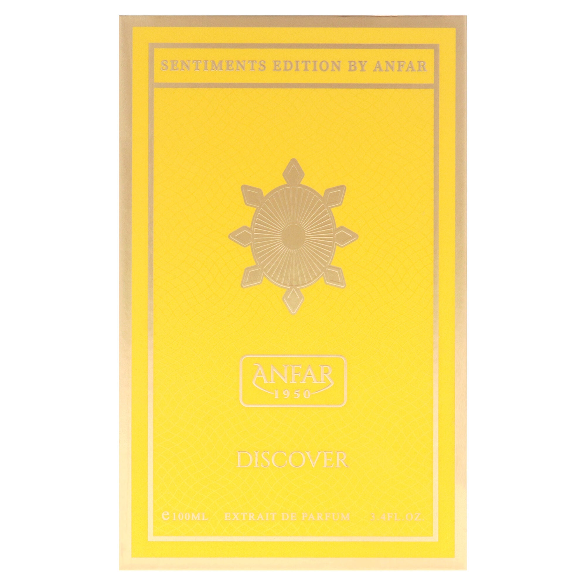 Sentiments Edition - Discover by Anfar for Men - 3.4 oz Extrait De Parfum Spray, Clear, alternate image number 3