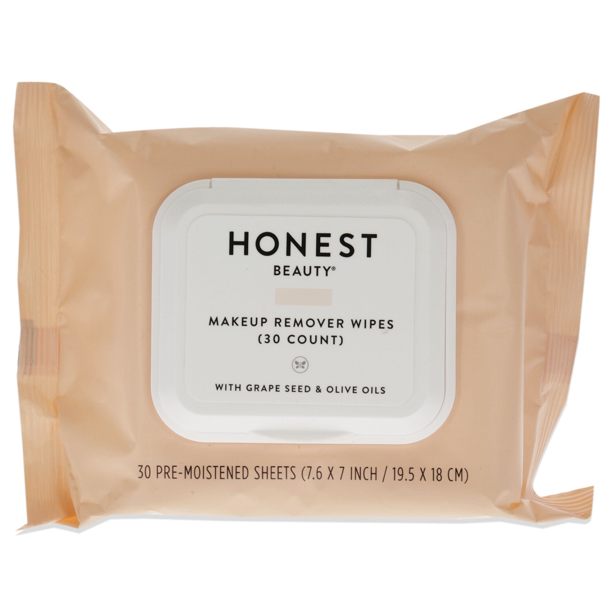 Makeup Remover Wipes by Honest for Unisex - 30 Count Wipes, See Description, hi-res image number 0