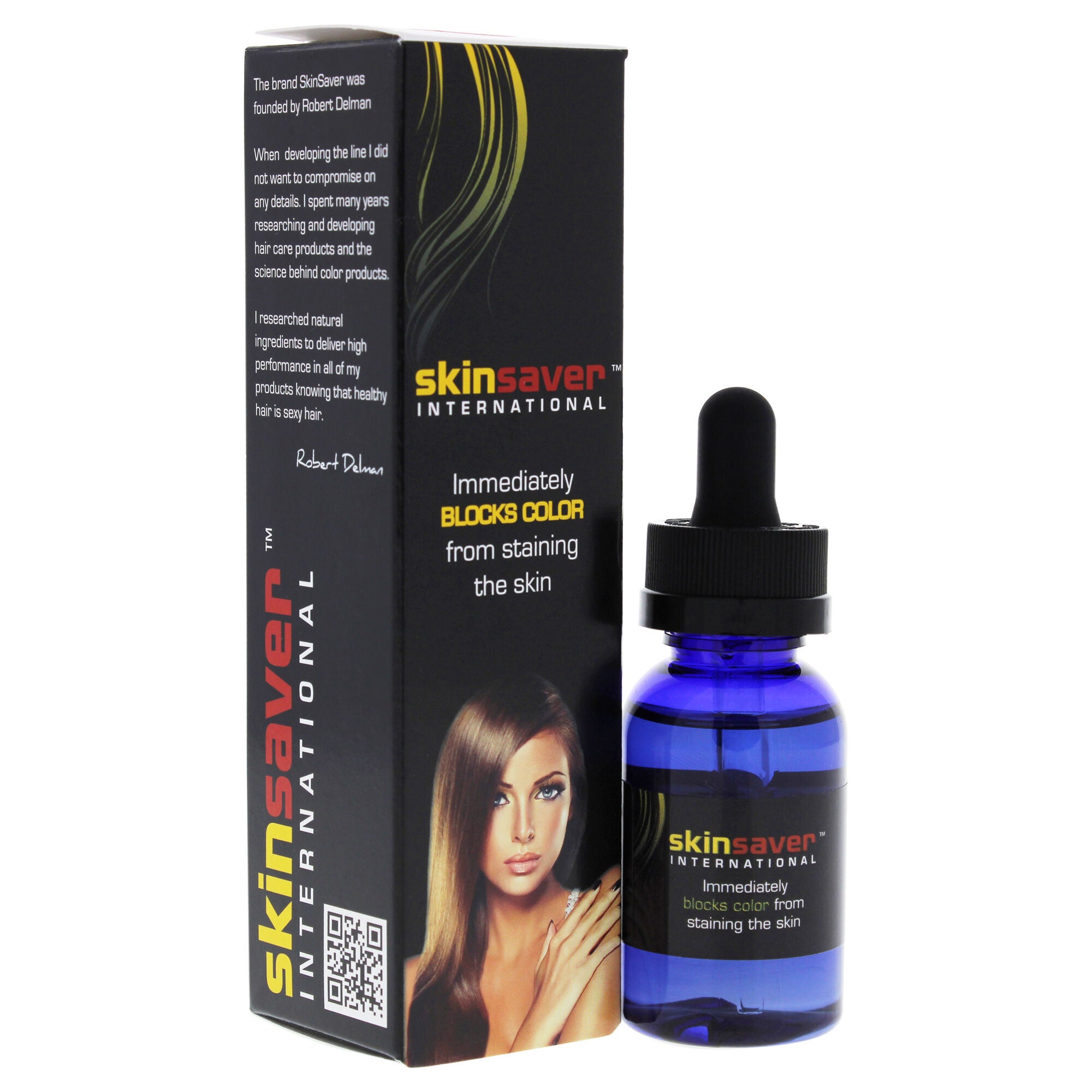 Skinsaver Immediately Blocks Color Oil by Skinsaver for Unisex - 0.8 oz Oil, See Description, alternate image number 1