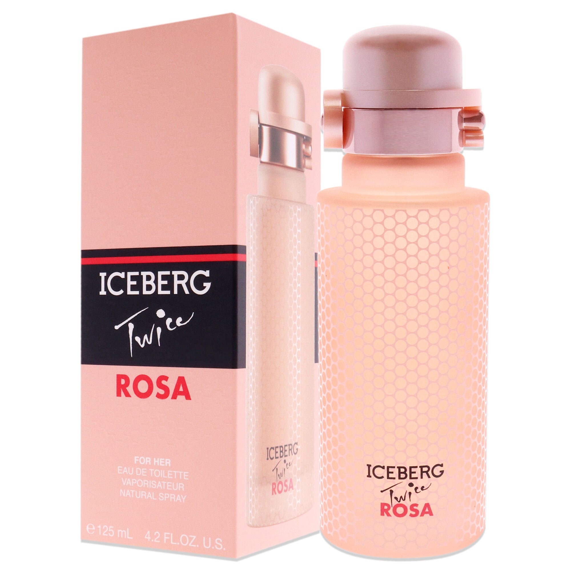 Iceberg Twice Rosa by Iceberg for Women - 4.2 oz EDT Spray, See Description, alternate image number 3