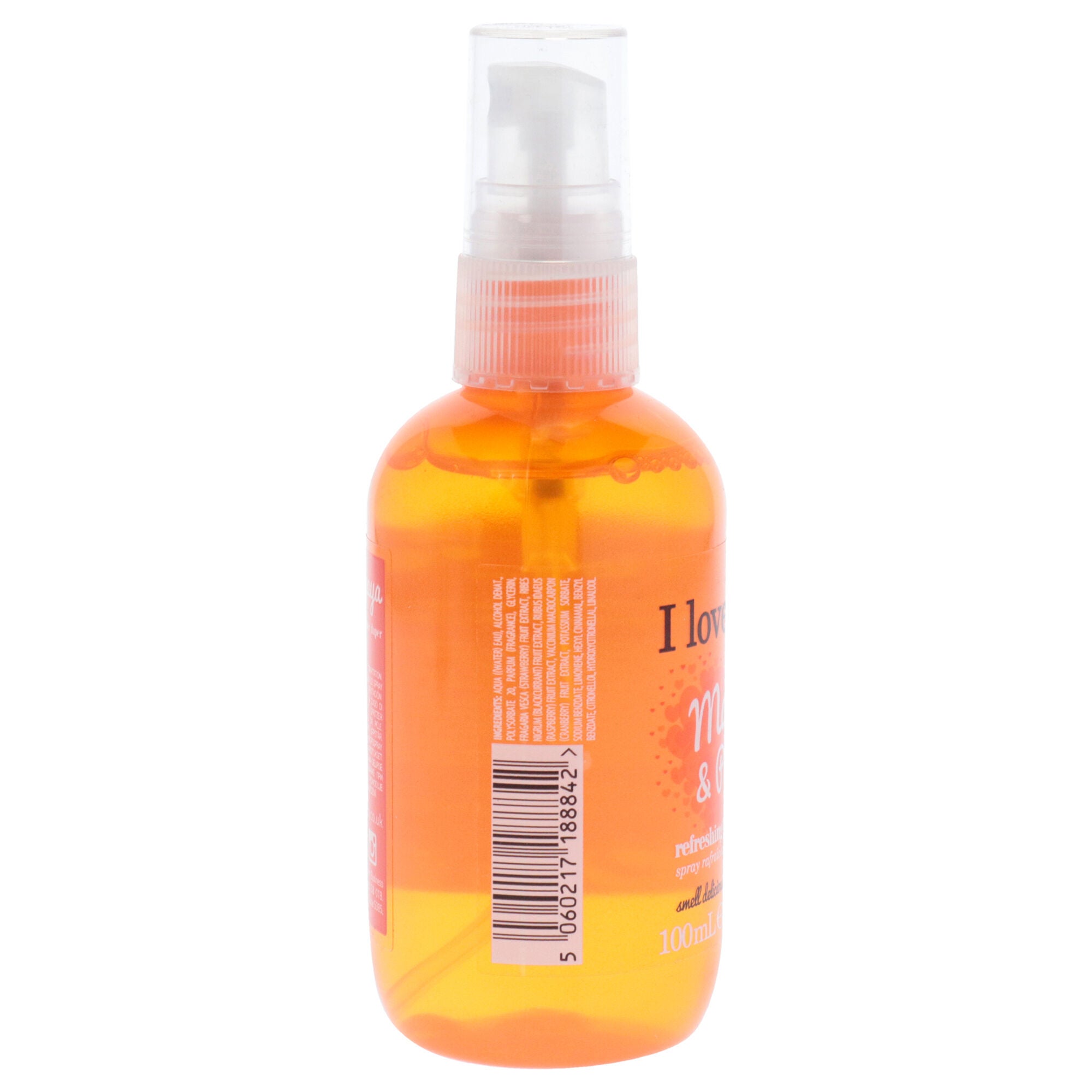 Refreshing Body Spritzer - Mango and Papaya by I Love Cosmetics for Women - 3.4 oz Body Spray, See Description, alternate image number 1
