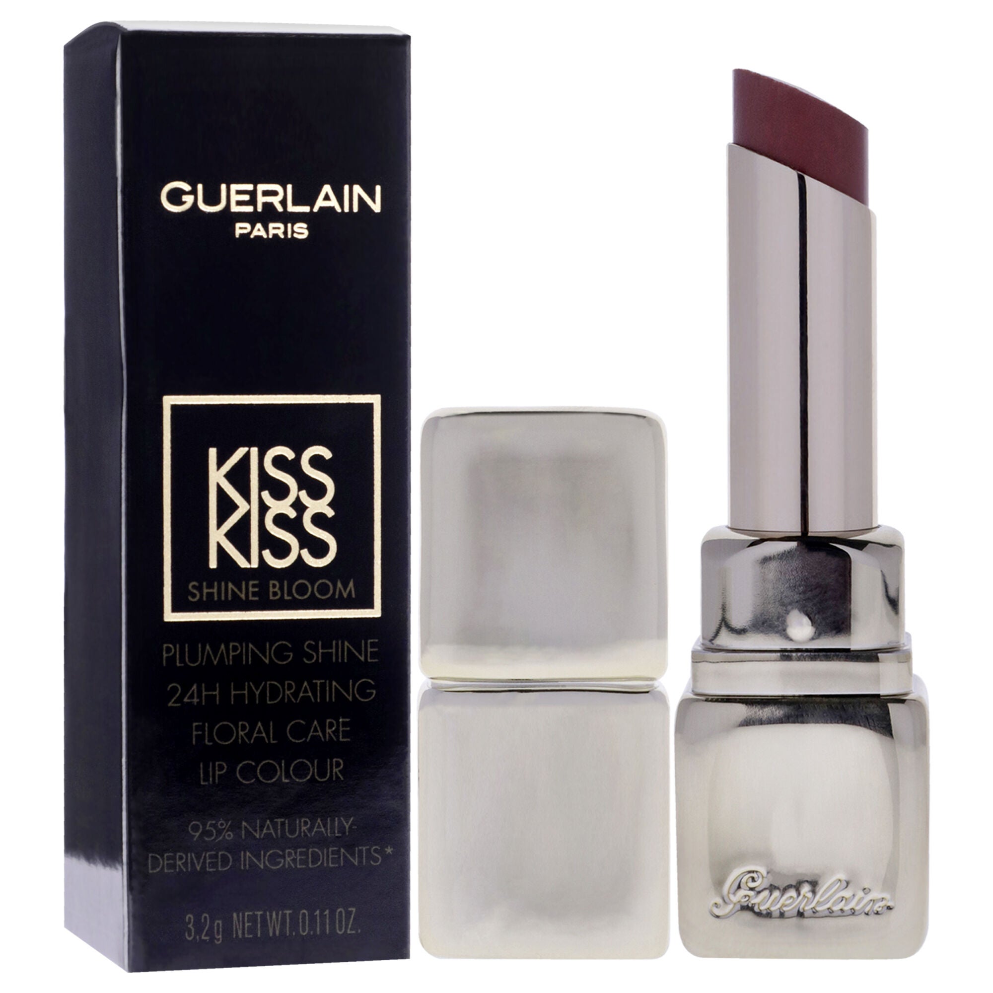 Kiss Kiss Shine Bloom Lipstick - 109 Lily Caress by Guerlain for Women - 0.11 oz Lipstick, See Description, alternate image number 2
