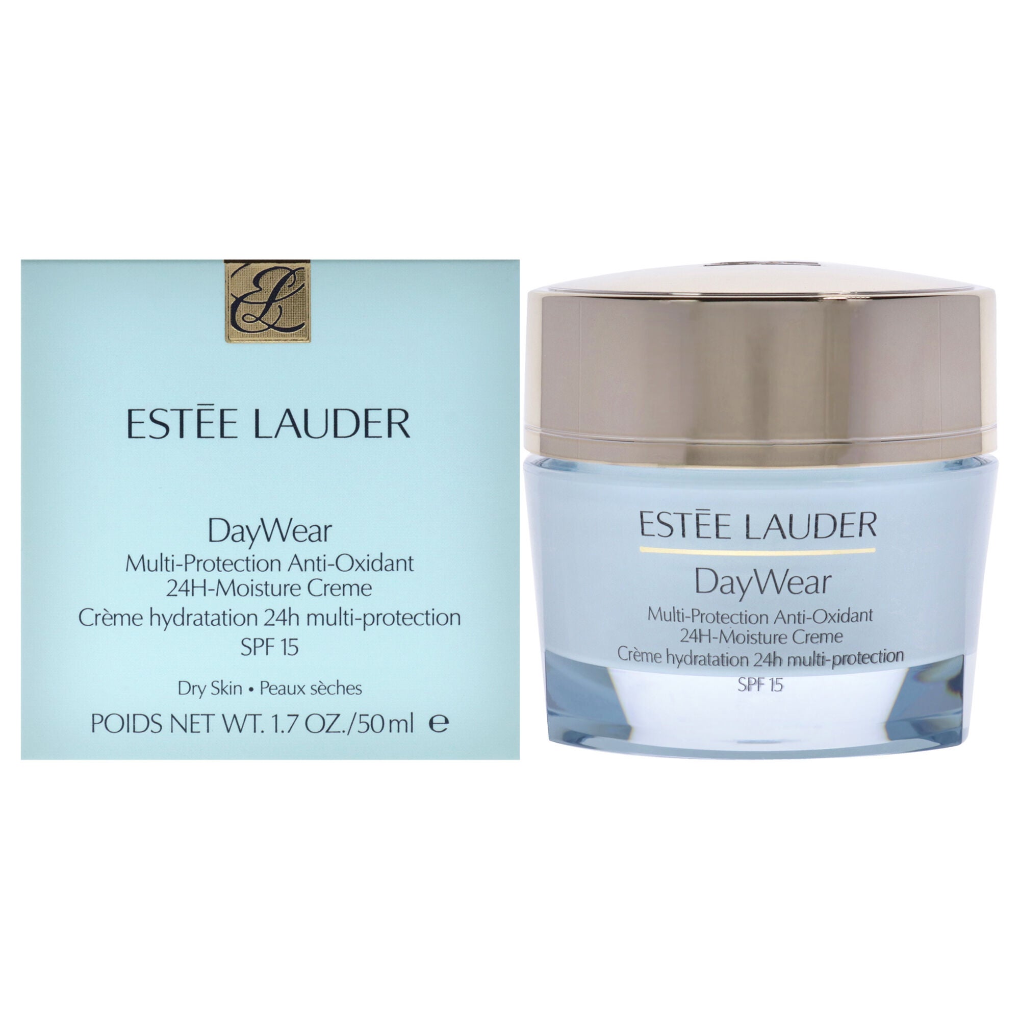 Daywear Advanced Multi-Protection Anti-Oxidant Creme SPF 15 For Dry Skin by Estee Lauder for Unisex - 1.7 oz Cream, See Description, hi-res image number 0