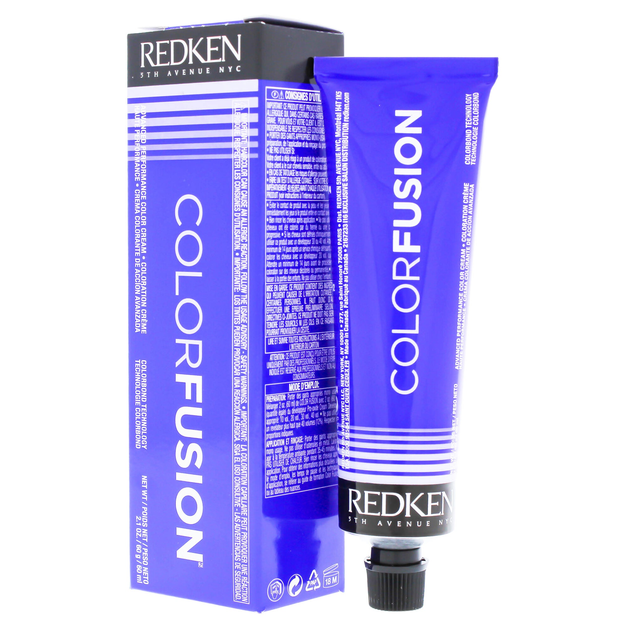 Color Fusion Color Cream Cool Fashion - 6Br Brown-Red by Redken for Unisex - 2.1 oz Hair Color, See Description, alternate image number 1