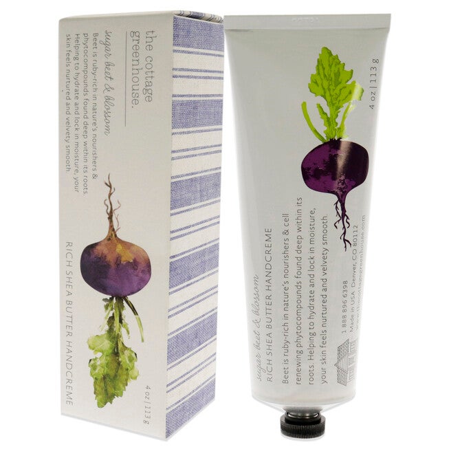 Sugar Beet and Blossom Rich Shea Butter Handcreme by The Cottage Greenhouse for Unisex - 4 oz Cream, , alternate image number null