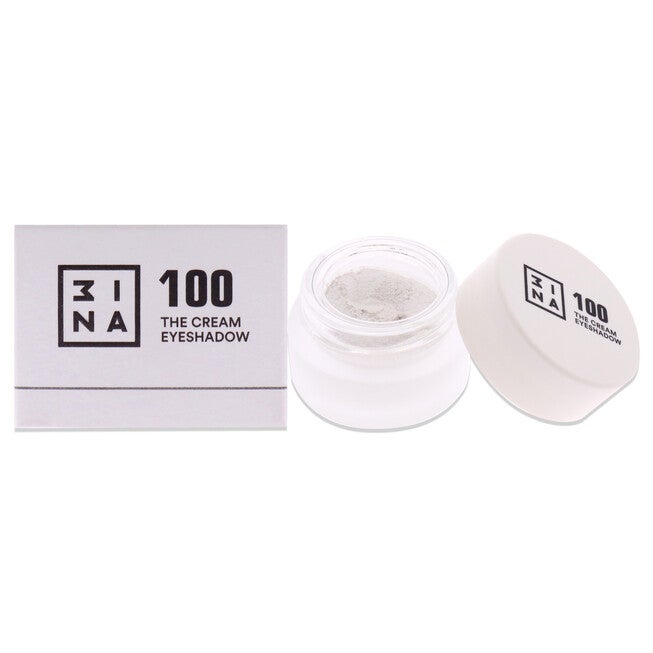 The Cream Eyeshadow - 100 White by 3INA for Women - 0.10 oz Eye Shadow, See Description, hi-res image number 0