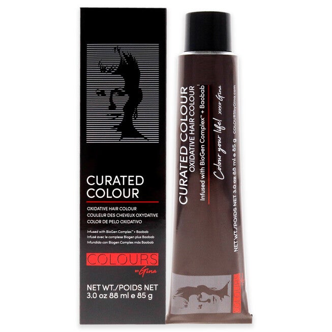 Curated Colour - 6.3-6GV Dark Beige Blonde by Colours By Gina for Unisex - 3 oz Hair Color, NA, hi-res image number null
