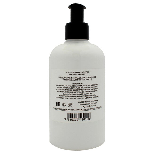 Hand and Body Lotion - Crystal Saffron by Matiere Premiere for Unisex - 10.14 oz Body Lotion, NA, alternate image number null