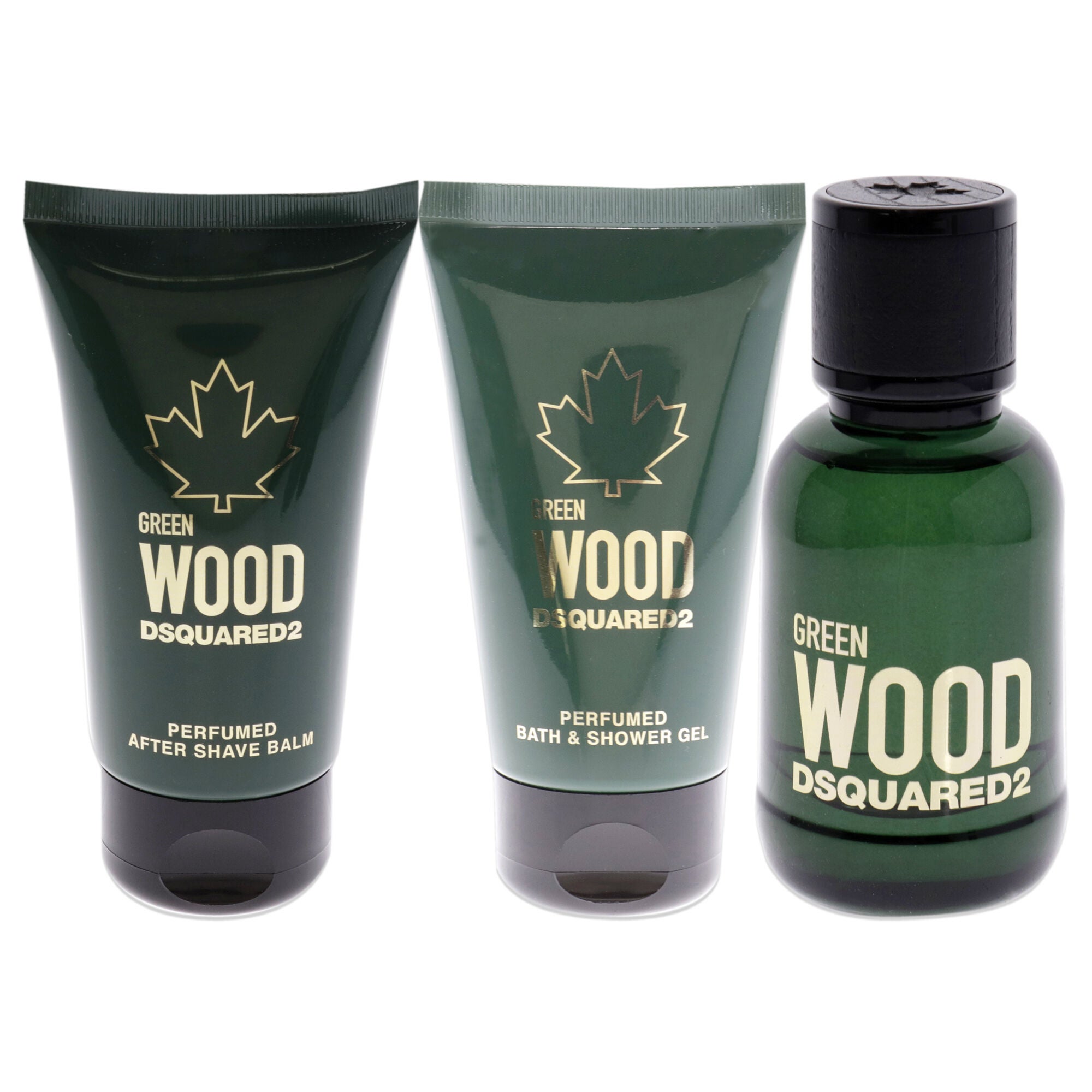 Green Wood by Dsquared2 for Men - 3 Pc Gift Set 1.7oz EDT Spray, 1.7oz After Shave Balm, 1.7oz Bath and Shower Gel, , alternate image number 5