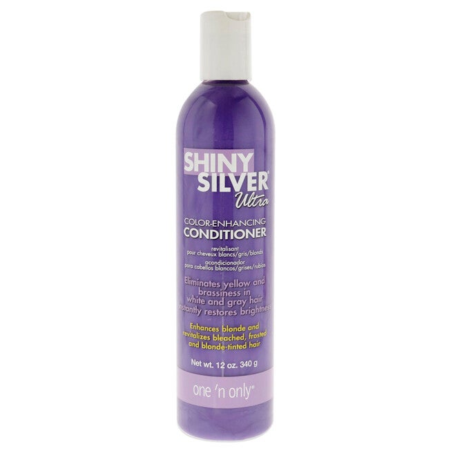 Shiny Silver Ultra Color Enhancing Conditioner by One n Only for Unisex - 12 oz Conditioner, NA, hi-res image number null