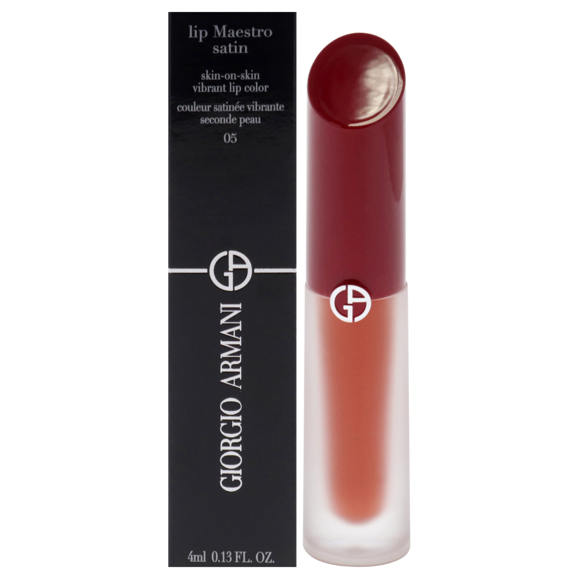 Lip Maestro Satin Lipstick - 05 Night Out by Giorgio Armani for Women - 0.13 oz Lipstick, See Description, hi-res image number 0