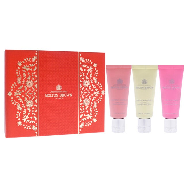 Floral and Spicy Hand Care Set by Molton Brown for Unisex - 3 Pc Gift Set, NA, alternate image number null