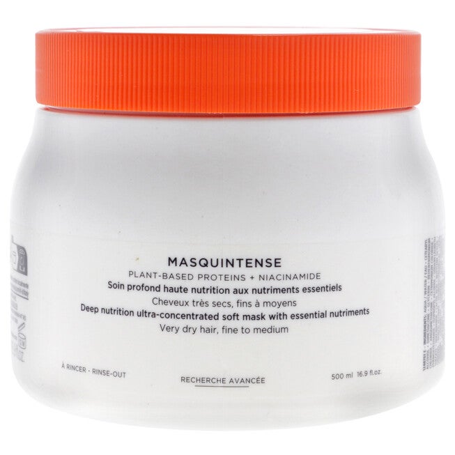 Nutritive Masquintense - Fine Hair by Kerastase for Unisex - 16.9 oz Masque, See Description, hi-res image number null